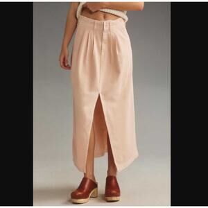 Pilcro by Anthropologie Pleated Trouser Skirt